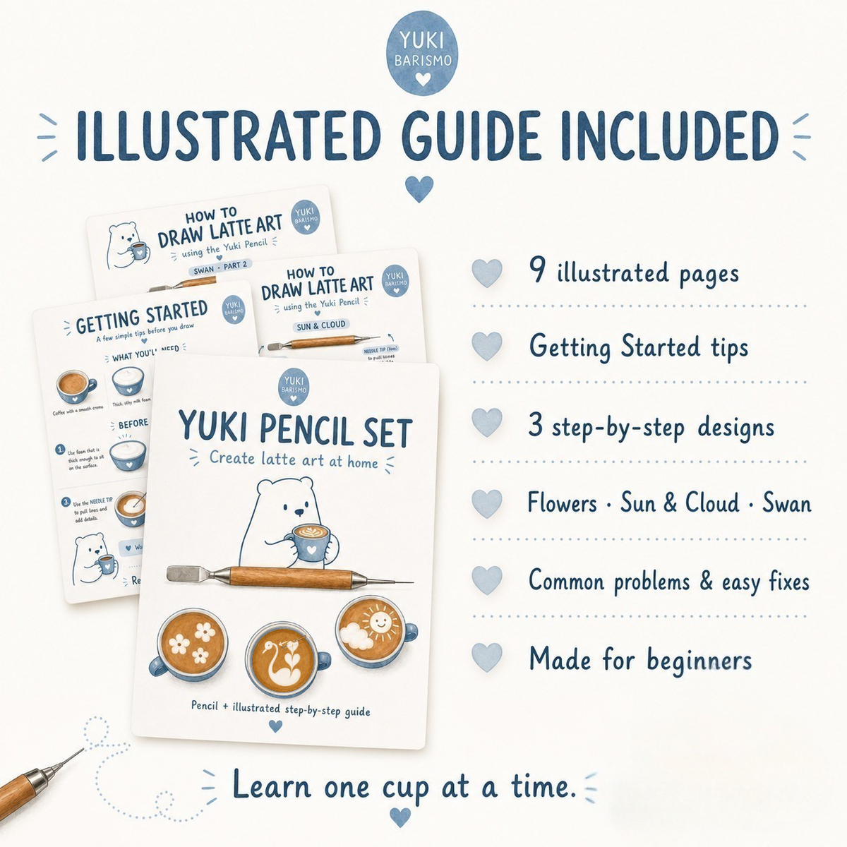 Yuki Pencil Set